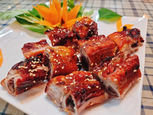 Sườn Heo Quay Xá Xíu